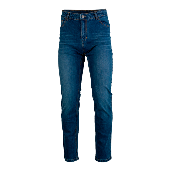 RST RST Tapered Fit Casual Mens Denim Jeans Mid Wash Blue